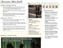 Tablet Screenshot of bonnie-mitchell.com